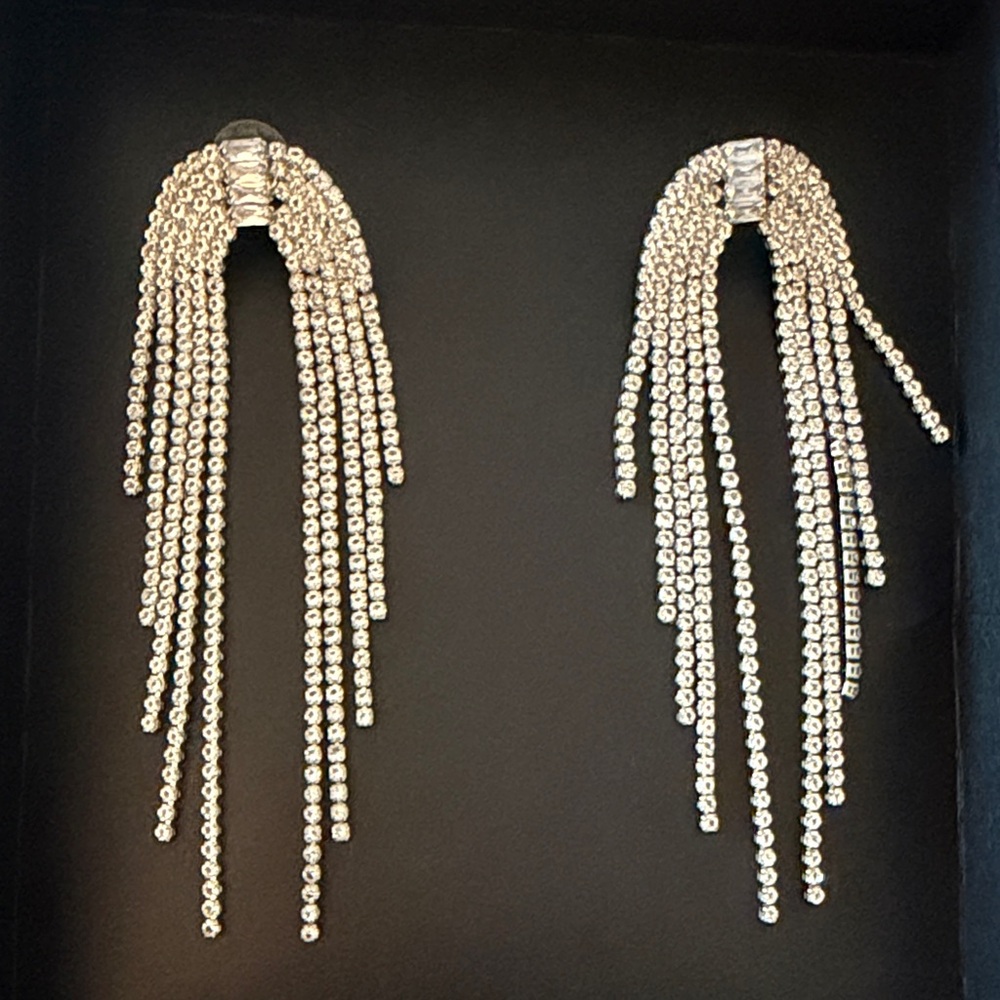 Elegant Silver Dangle Earrings